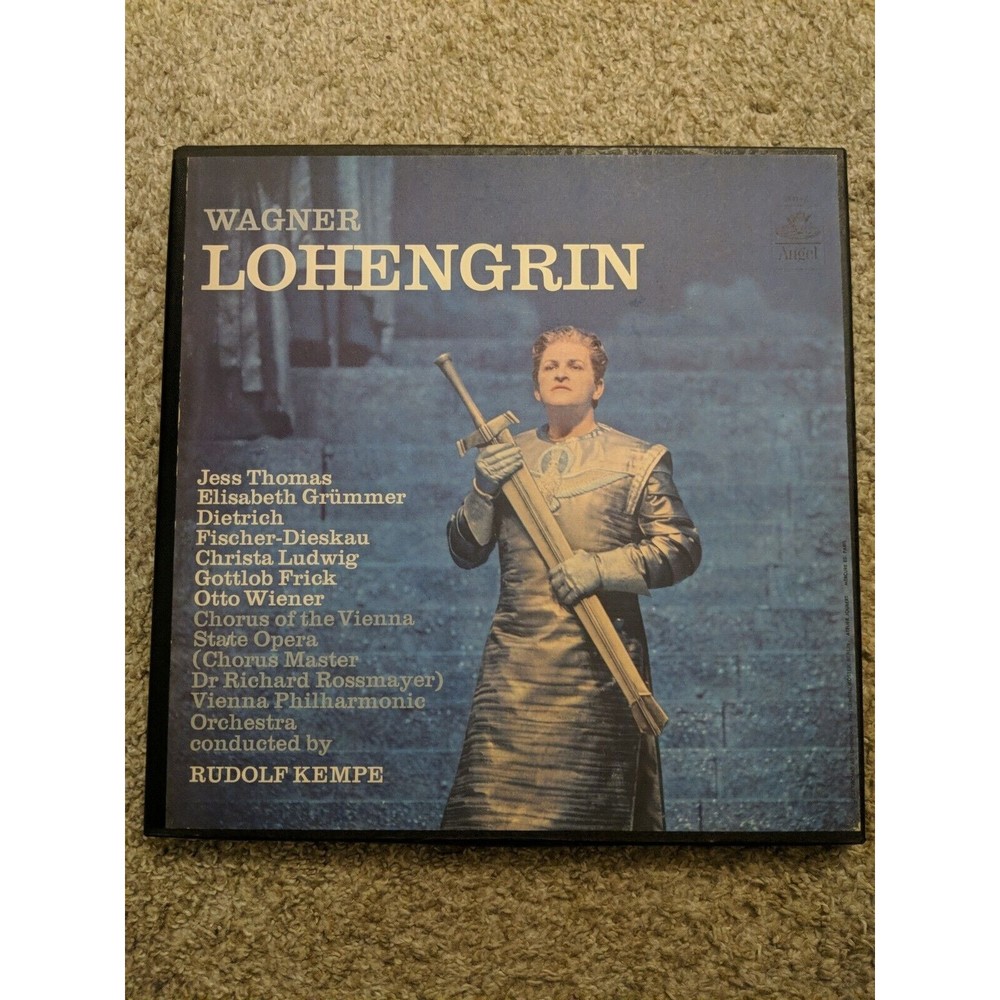 Wagner Lohengrin 5x Vinyl LP Stereo Box Set Angel SEL 3641